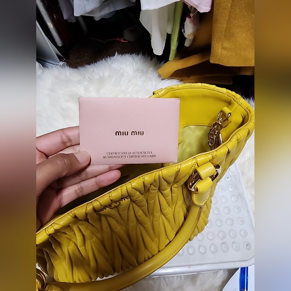 Authentic Beautiful Miu Miu Bag - image 6